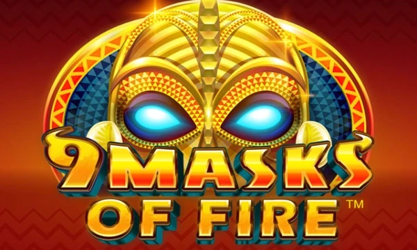 9 Masks of Fire slot logo