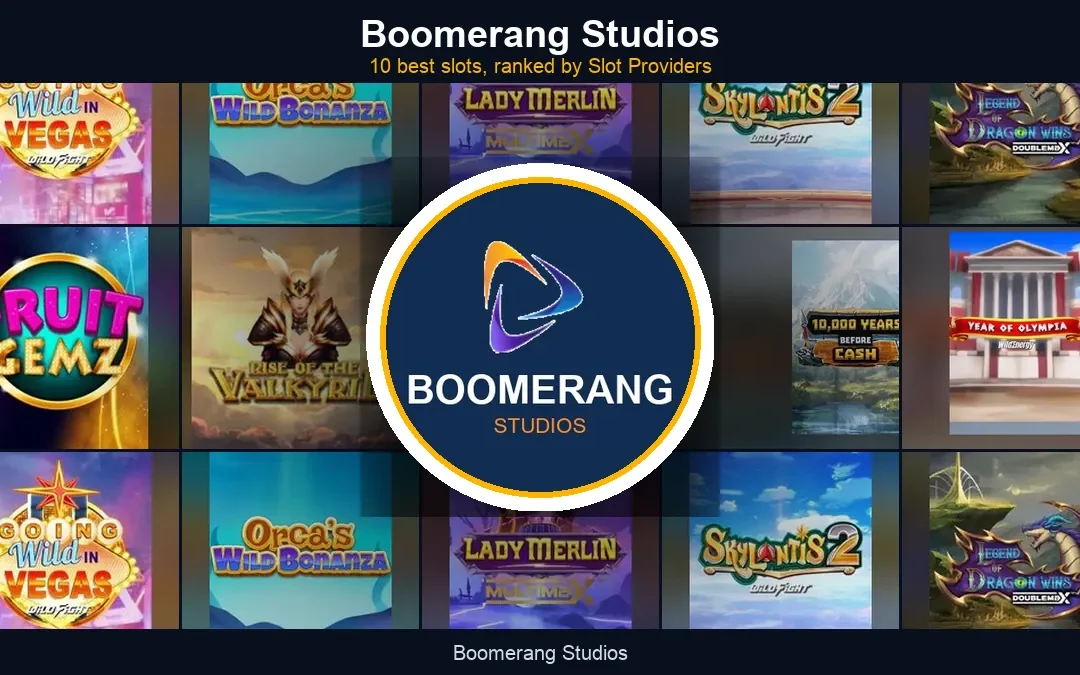 Boomerang Studios Slots and Where to Play (2026)
