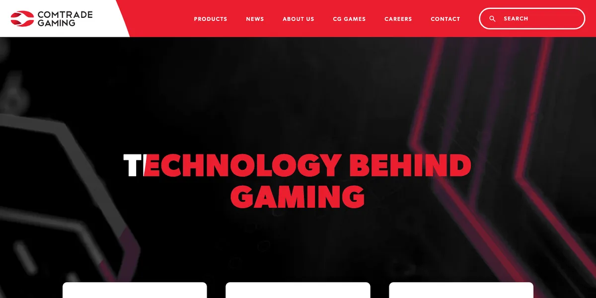 Comtrade Gaming’s official website, comtradegaming.com