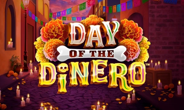 Day of the Dinero slot logo