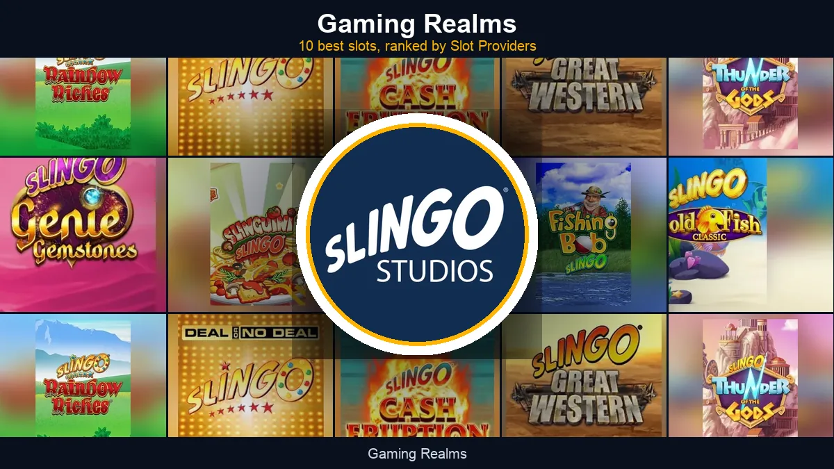 Gaming Realms - best slots at a glance