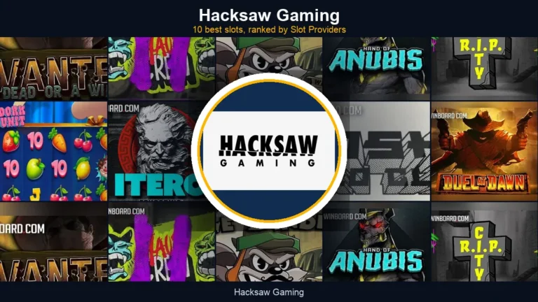 Hacksaw Gaming best slots