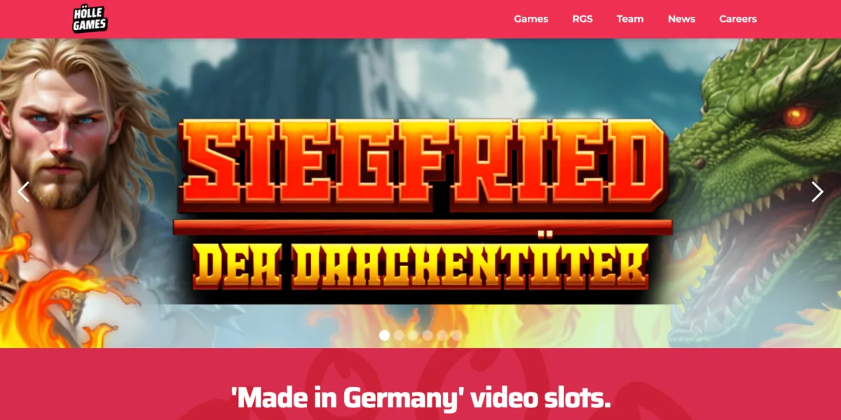Hölle Games' official website, hölle.games