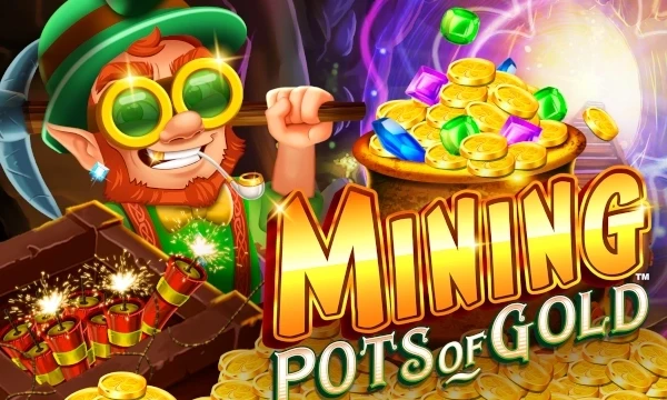 Mining Pots of Gold slot logo
