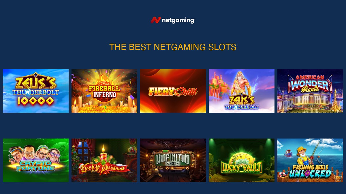 NetGaming's best slots — Zeus's Thunderbolt 10000, Fireball Inferno and more, ranked by Slot Providers