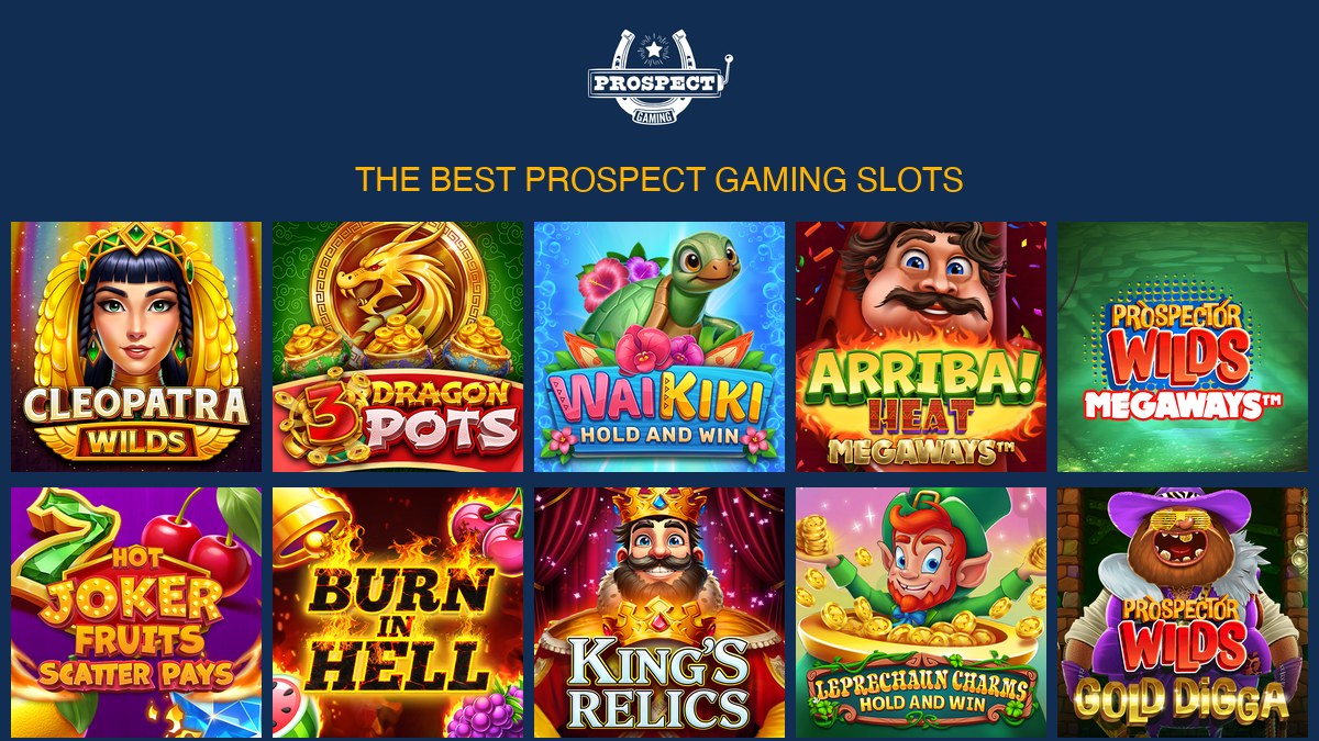 Prospect Gaming's best slots — Cleopatra Wilds, 3 Dragon Pots, Waikiki Hold & Win and more, ranked by Slot Providers