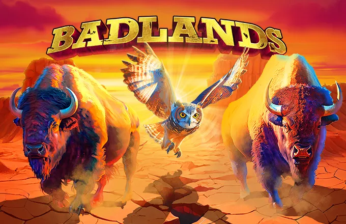 Badlands slot logo