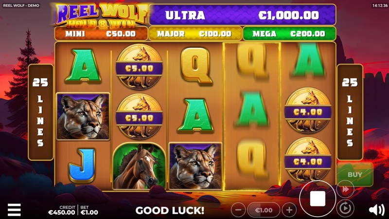Reel Wolf Hold & Win gameplay