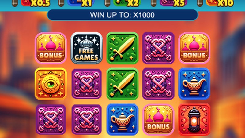 Mr. Djinn's Wonders gameplay screenshot