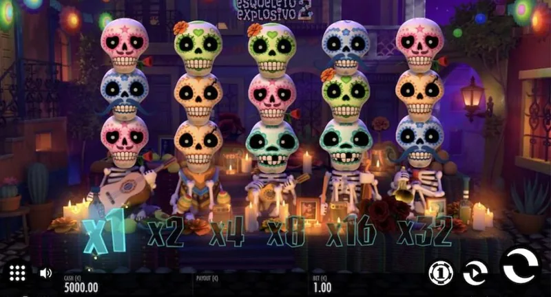 Esqueleto Explosivo 2 gameplay