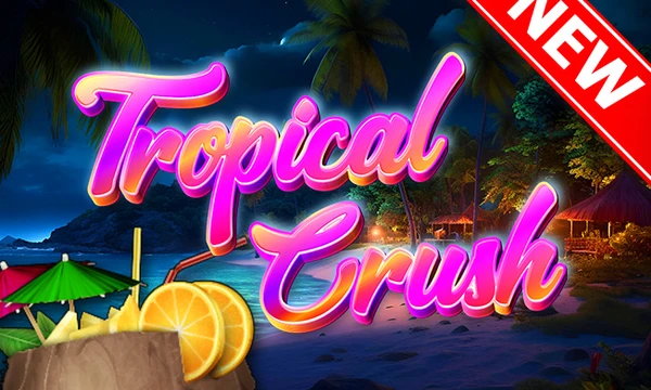 Tropical Crush slot key art